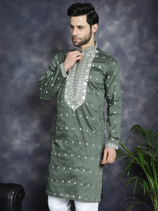 Men's Chikankari Embroidered Kurtas