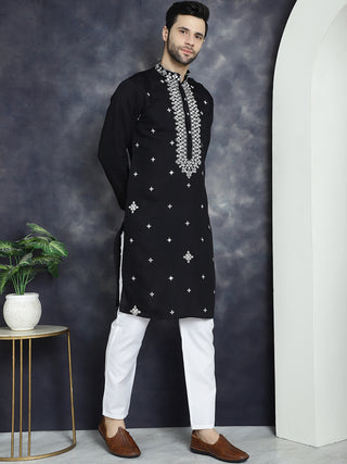 Men's Embroidered Kurtas