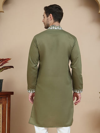Men's Embroidered Kurtas
