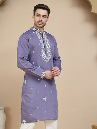 Men's Embroidered Kurtas