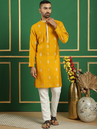Men's Geometric Printed Kurtas