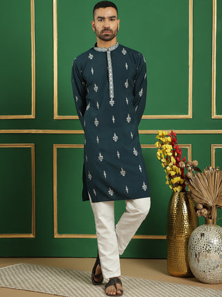 Men's Geometric Printed Kurtas