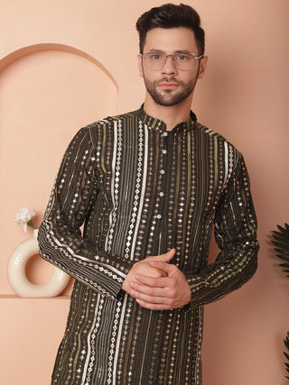 Men's Mirror Work Kurtas