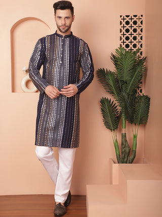 Men's Mirror Work Kurtas