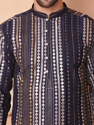 Men's Mirror Work Kurtas