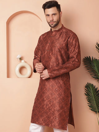 Men's Chikankari and Sequence Kurtas