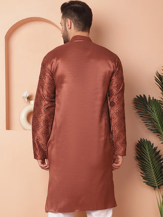 Men's Chikankari and Sequence Kurtas