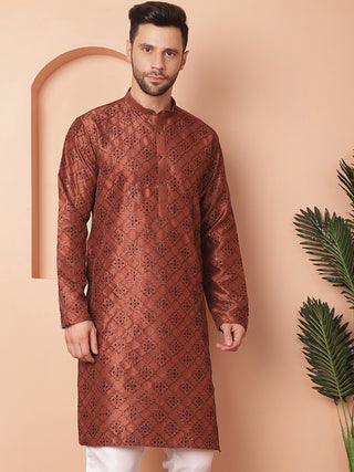 Men's Chikankari and Sequence Kurtas