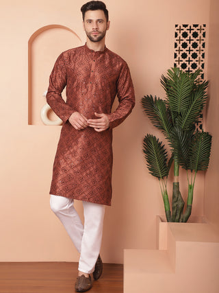 Men's Chikankari and Sequence Kurtas