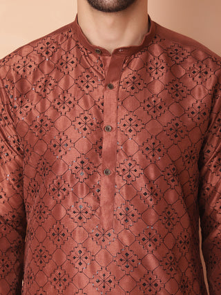 Men's Chikankari and Sequence Kurtas