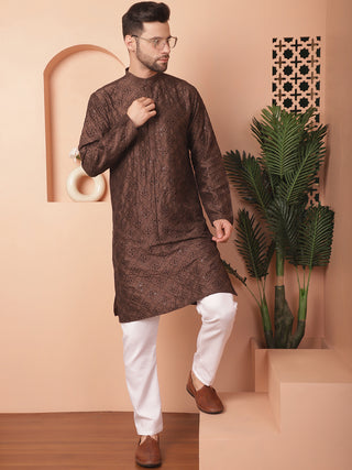 Men's Chikankari and Sequence Kurtas