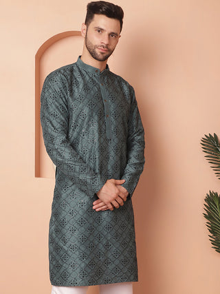 Men's Chikankari and Sequence Kurtas