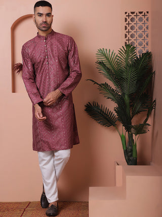 Men's Embroidered and Sequins Kurtas