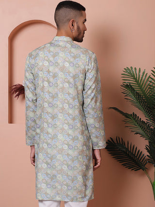 Men's Printed and Embroidered Kurtas