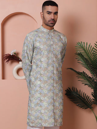 Men's Printed and Embroidered Kurtas