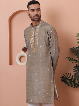 Men's Foil Printed Kurtas