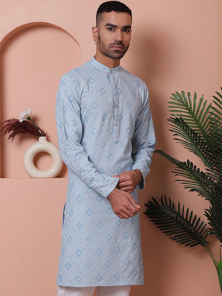 Men's Sequins and Embroidered Kurtas