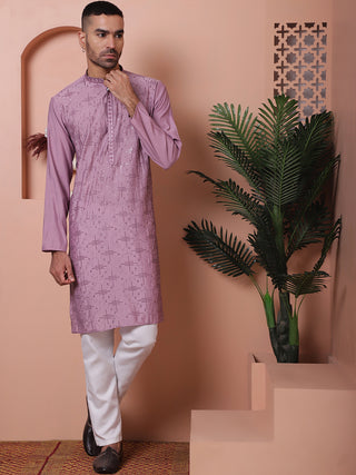 Men's Embroidered and Sequins Kurtas