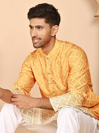 Ombre Printed Kurtas For Men
