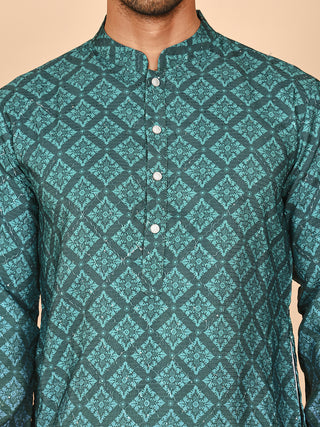 Ombre Printed Kurtas For Men