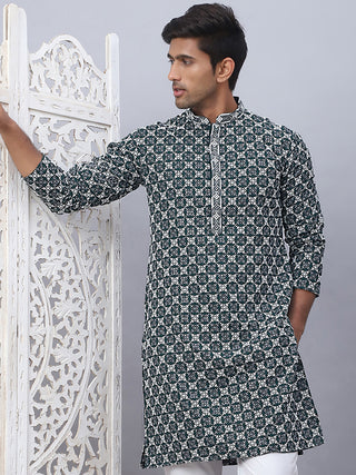 Embroidered & Sequins Kurtas for Men.