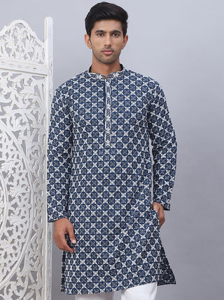 Embroidered & Sequins Kurtas for Men.