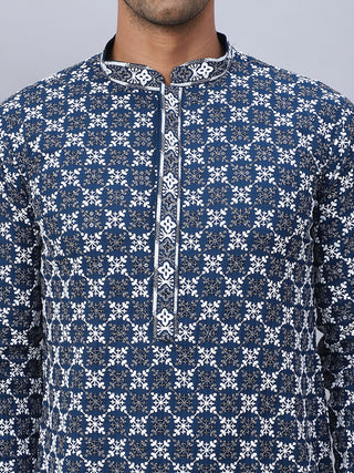 Embroidered & Sequins Kurtas for Men.