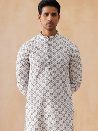Embroidered Kurtas for Men