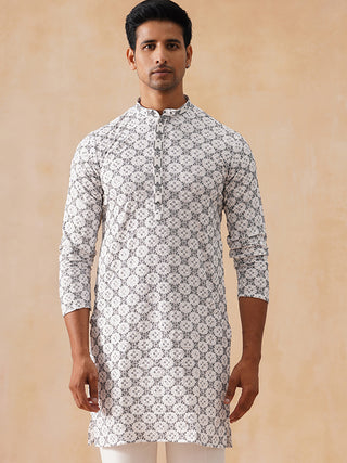 Embroidered Kurtas for Men