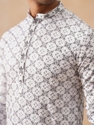 Embroidered Kurtas for Men