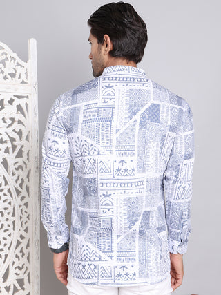 Geometric Printed Short Kurta