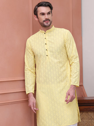 Embroidered Cotton Kurtas