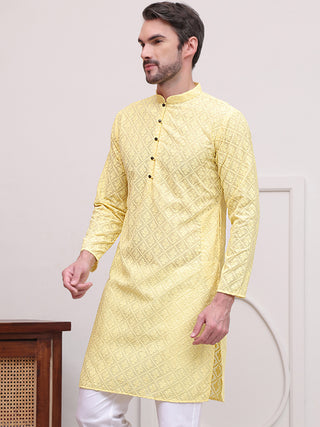 Embroidered Cotton Kurtas