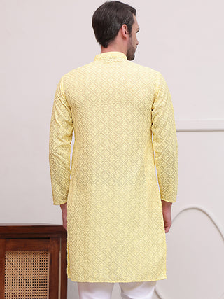 Embroidered Cotton Kurtas