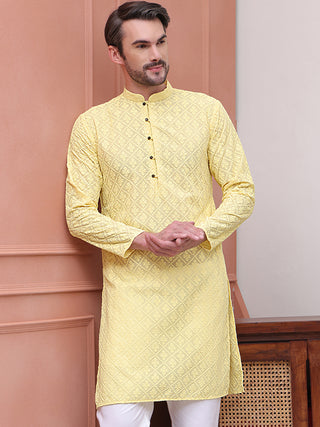 Embroidered Cotton Kurtas