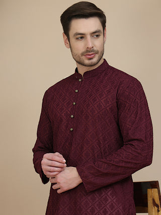 Embroidered Cotton Kurtas