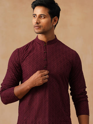 Embroidered Cotton Kurtas