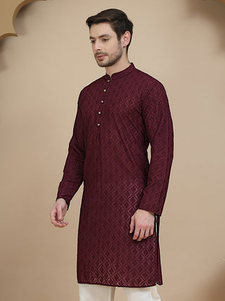 Embroidered Cotton Kurtas