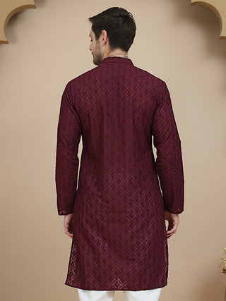 Embroidered Cotton Kurtas