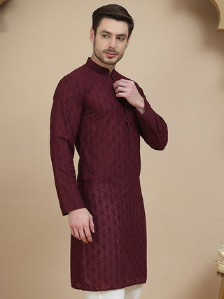 Embroidered Cotton Kurtas