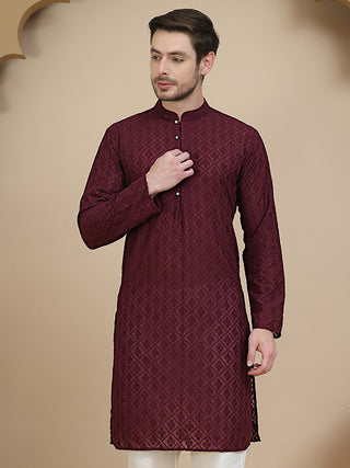 Embroidered Cotton Kurtas