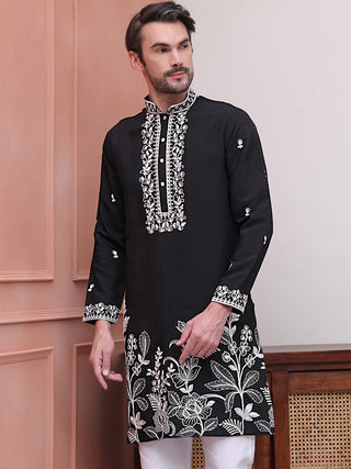 Floral Embroidered Kurtas