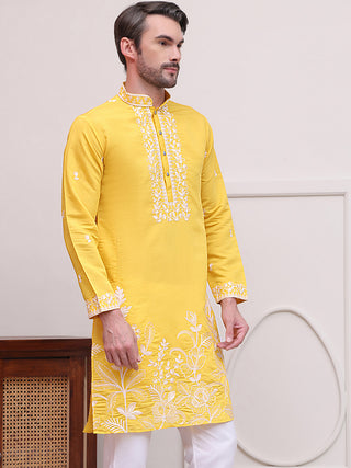 Floral Embroidered Kurtas