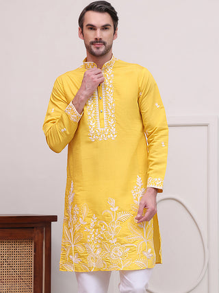 Floral Embroidered Kurtas