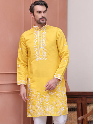 Floral Embroidered Kurtas