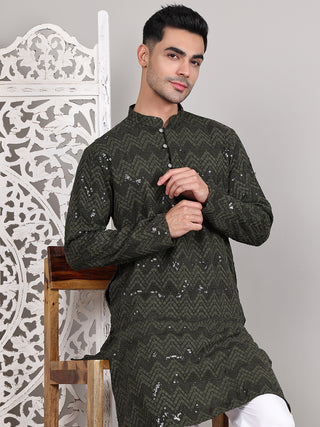 Sequin & Embroidered Kurtas