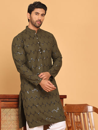 Sequin & Embroidered Kurtas