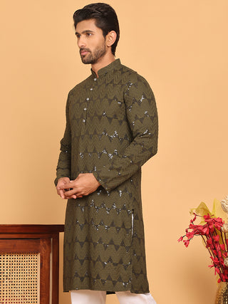 Sequin & Embroidered Kurtas