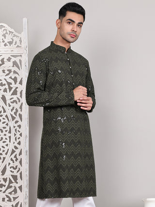 Sequin & Embroidered Kurtas