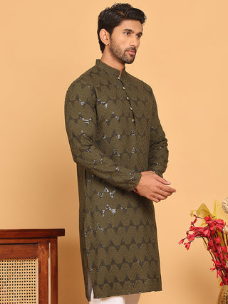 Sequin & Embroidered Kurtas